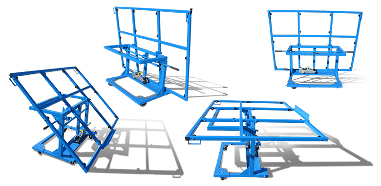 Platten-Schwenkwagen-XL